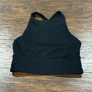 lululemon athletica Women's Black Sports Bra Size 2